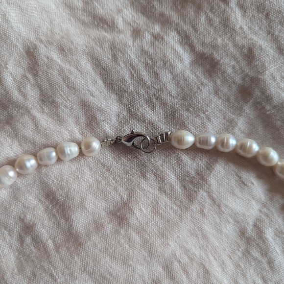NWOT Christy Dawn natural pearl necklace - Picture 4 of 5
